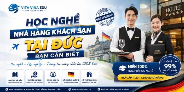 Du học nghề Nhà hàng - Khách sạn tại Đức, Vita Vina Edu