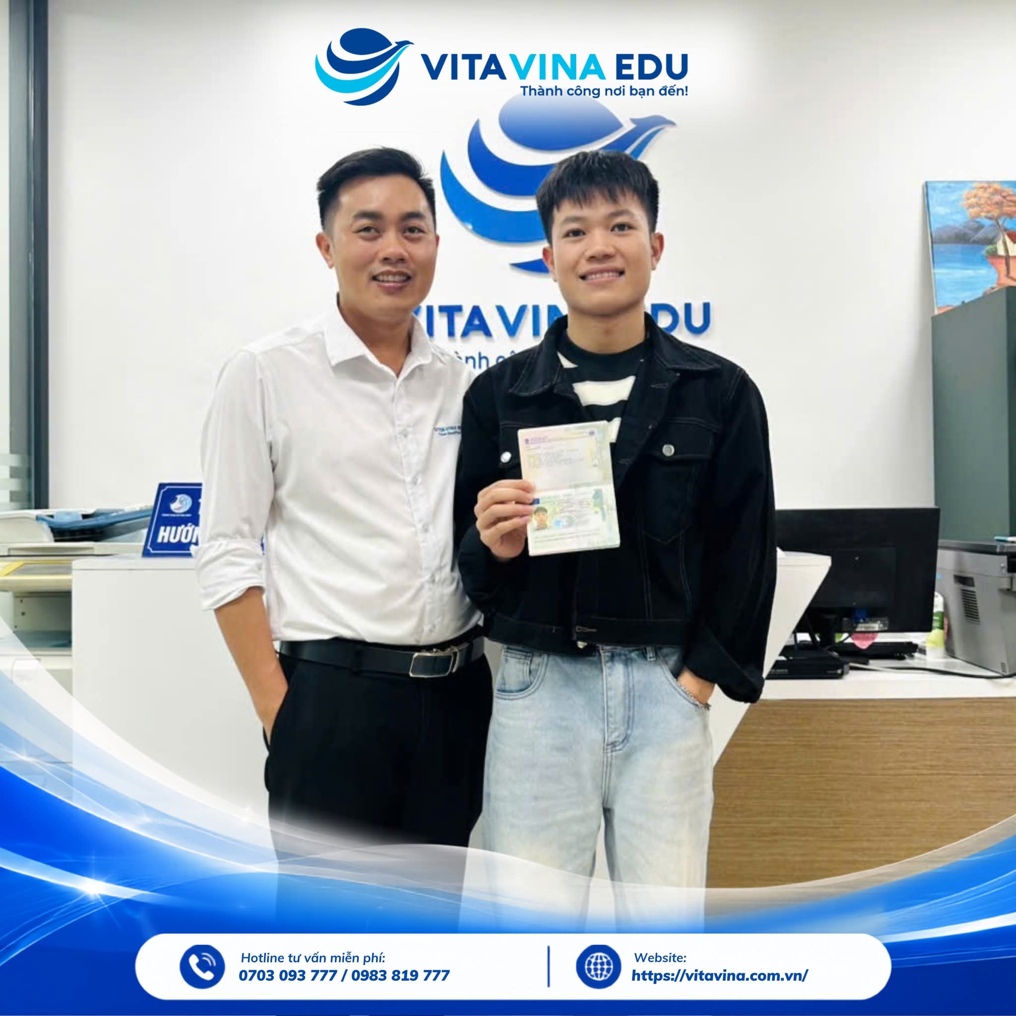 Hành trình Nguyễn Thanh Hải nhận Visa Đức cùng VITA VINA