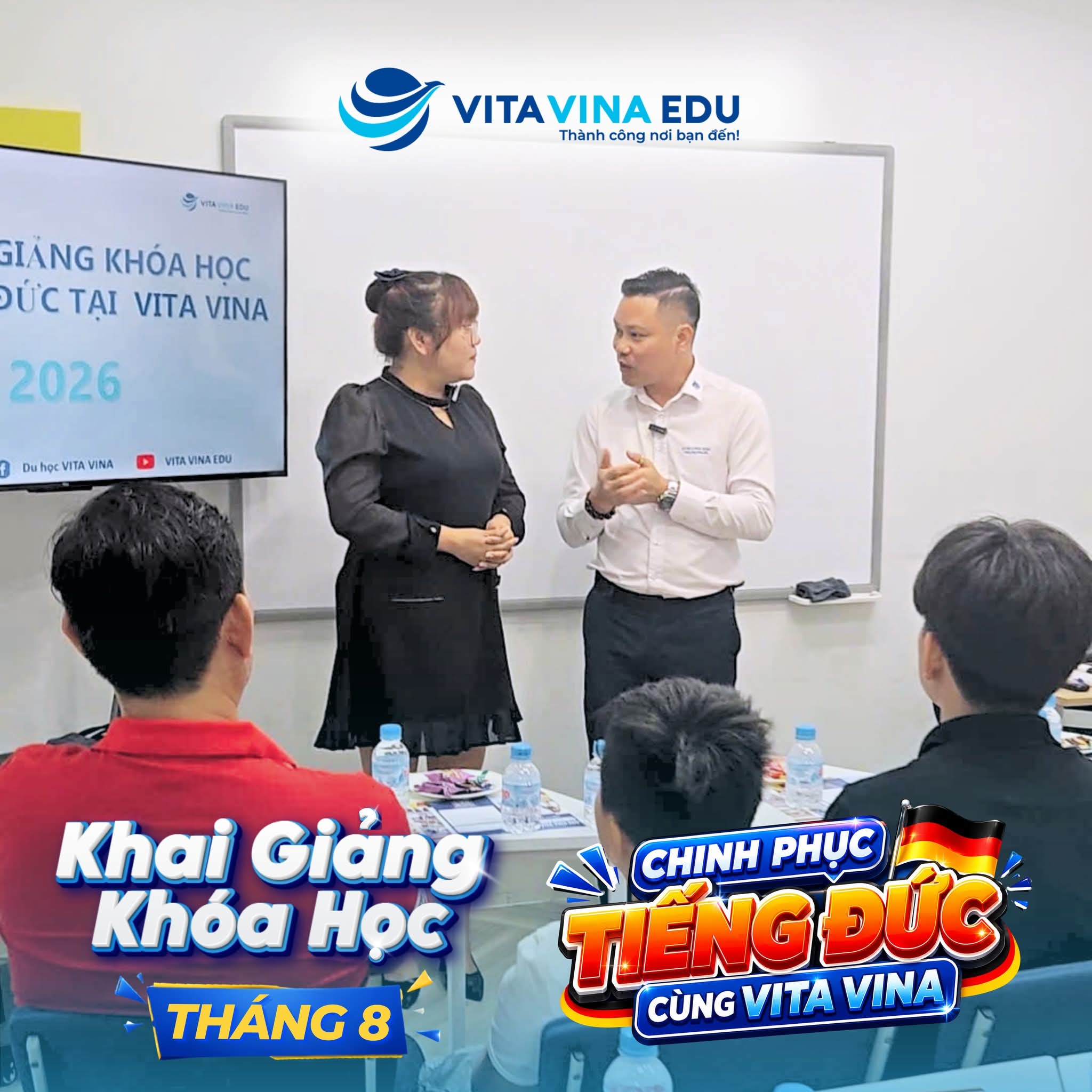 Lớp tiếng Đức A1 B1 tại VITA VINA EDU