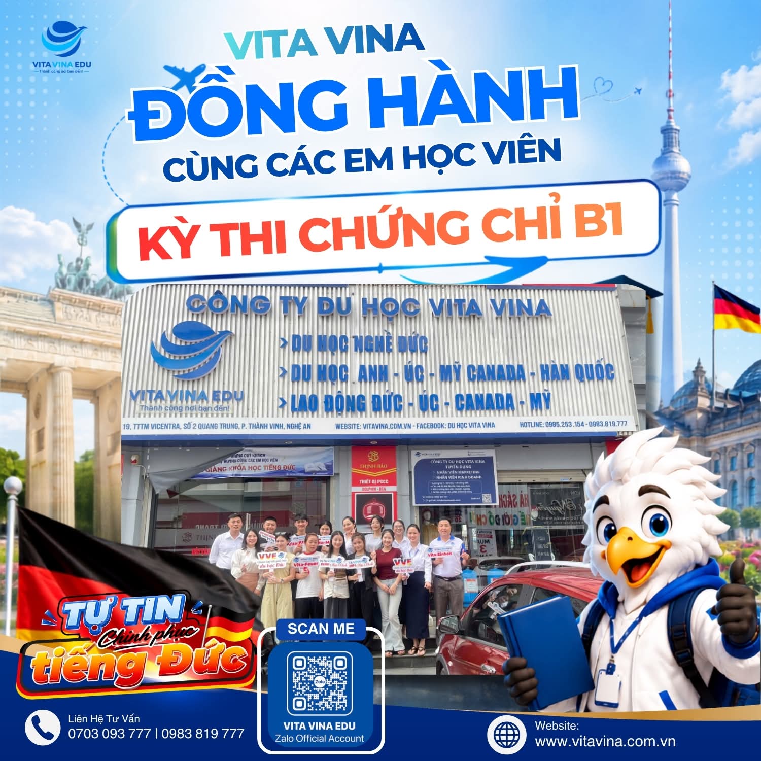 Luyện thi B1 tiếng Đức tại VITA VINA EDU