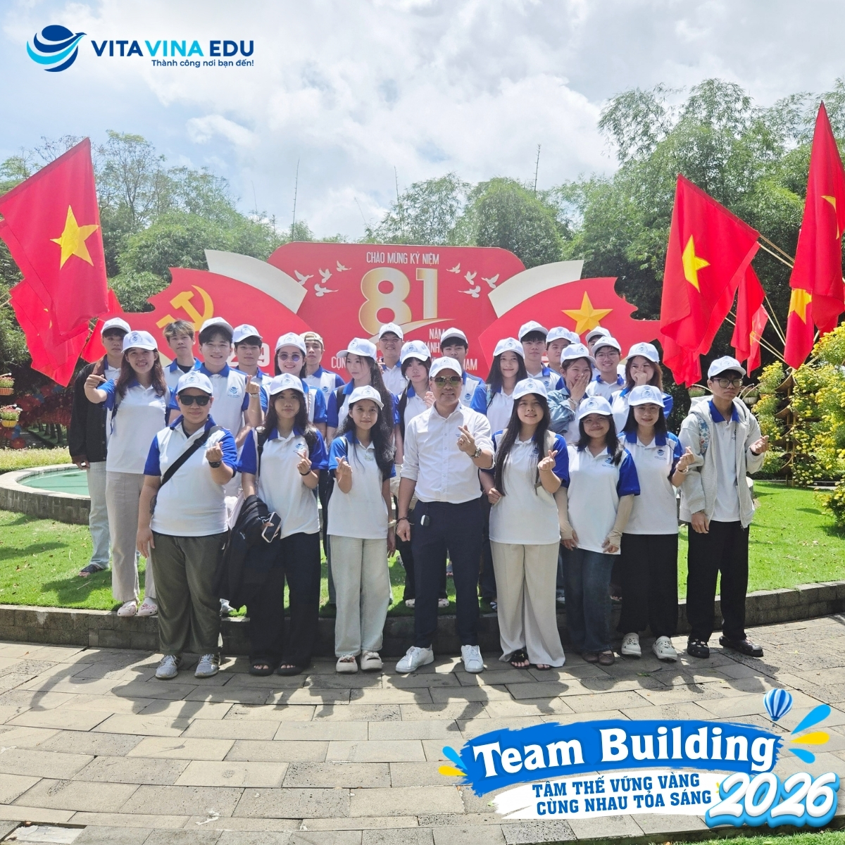 Team Building 2026 Vita Vina - trò chơi Follow The Leader rèn sự tập trung